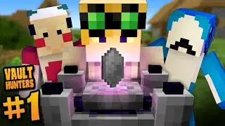 Charging Up the Vault Crystals! - MINECRAFT VAULT HUNTERS SMP #1