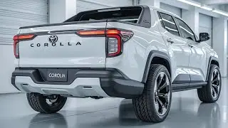 The All-New 2027 Toyota Corolla Pickup Rumors - The Most Powerful Pickup Truck!!