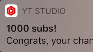 1000 Subscribers