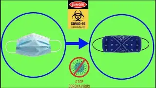 how to make a DIY FACE MASK FOR CORONAVIRUS