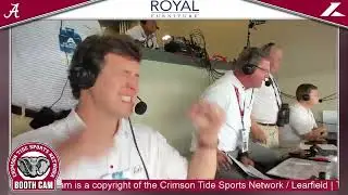 Alabama vs. Texas A&M Booth Cam Highlights (2023)