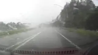 2016 0708 edge of storm dash cam