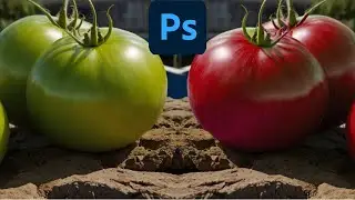 How do you change the color of a tomato with Photoshop? #viral_video #mazhar_graphics #photoshoot