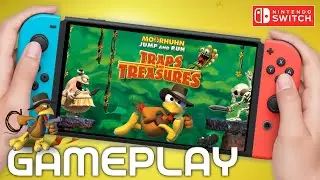 Moorhuhn Jump and Run Traps and Treasures Nintendo Switch #YTgamerz