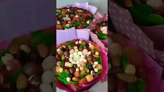 Букеты из сухофруктов,орехов и конфет 🤤🙂💥