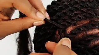 Senegalese Twist Cornrows Step by Step Tutorial Part 2 of 4