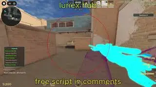 [FREE] Blox Strike Script | lunex hub | Silent AIm , Visuals , Skin Changer and more