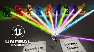 Elemental Laser Tentacles - Unreal Engine 5
