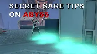 Easy Sage Setup on ABYSS ┃Valorant Sage Setups