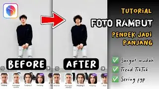 Cara Edit Foto Rambut Pendek Jadi Panjang Viral TikTok Di FaceApp