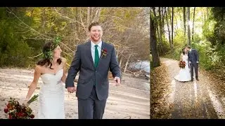 Schlitz Audubon Nature Center, fall wedding