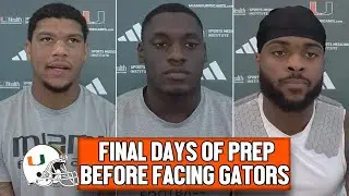 Elijah Arroyo, Wesley Bissainthe and Mishael Powell on Facing the Florida Gators
