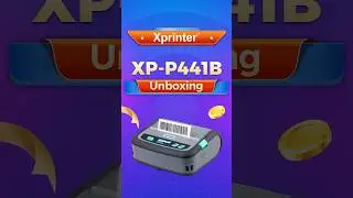 Xprinter Mobile Label Printer XP-P441B Unboxing  |  ASMR