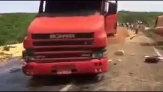 Truck accident