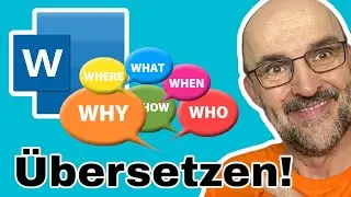 So EINFACH kannst du mit WORD jeden TEXT ÜBERSETZEN!