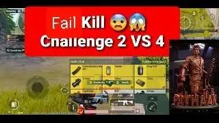 Pubg mobile game Livik 2v4🤔 duo vs squad🤗 challenge😱😰 how to Fail!🥵