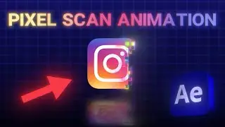 Easy Pixel Scan Animation In After Effects 2024
