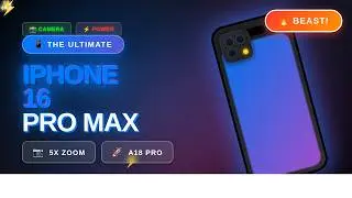 iPhone 16 Pro Max: The Ultimate Camera & Performance Beast!