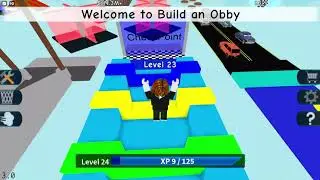 THIS GAME HAS RACES?!?! Build an Obby on Roblox