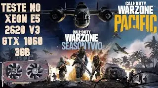 Call of Dutty Warzone, teste no Kit X99 com Xeon E5 2620 V3(unlock) mais GTX 1060 3GB Colorful