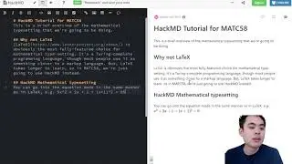 MATC58 Lec X1: Mathematical (LaTeX-style) typesetting using HackMD