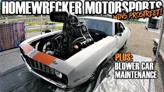 Homewrecker Camaro wins Prostreet!