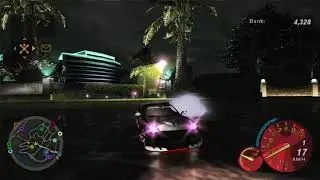 NFSU2 - Mazda RX-7 top speed show in traffic