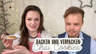💕☕ Baking and packaging chai cookies