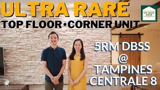 [𝗙𝗢𝗥 𝗦𝗔𝗟𝗘] Tampines Centrale 8 | Rare 5BR Top Floor Corner Unit