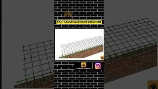 ✅Cantilever Slab Reinforcement Details