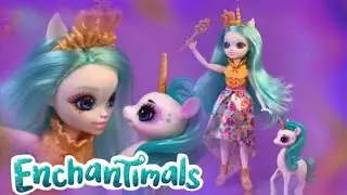 Кукла Единорог 🦄 Энчантималс 🦄 Королева Юнити 👑 Royal Enchantimals 👑