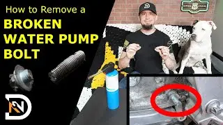 How to Remove a Broken Water Pump Bolt Stuck in an Engine