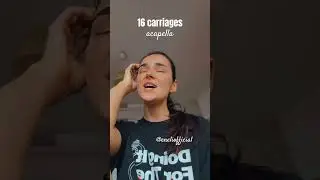 @beyonce did it again! #16carriages  on my mind all day #cover #beyonce #acapella #eneli