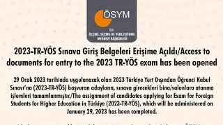 TR-Yös Aday işlemleri sistemi 