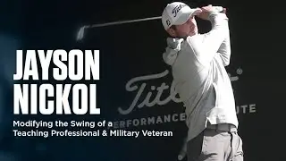 Modifying the Swing of a Teaching Professional and Military Veteran