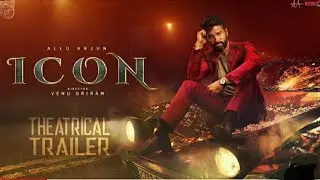 Allu Arjun New Movie ICON Official Trailer 2023 | Pooja Hegde | Krithi Shetty | Venu Sriram Concept🚫