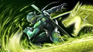 Crazy Genji 1v4 Zanshin Deflect Quad Kill!
