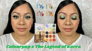 *New* Colourpop x The Legend of Korra - Tutorial & Mini Review on the Palette & Chrome Shadows