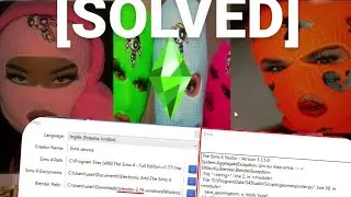 Changing WORLD NAMES in Sims 4 Studio Error [SOLVED]
