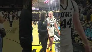 Hawkeye Taylor Stremlow Embraces Family After Win #hawkeyes