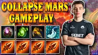 DOTA 2 COLLAPSE MARS VS MALR1NE | GAMEPLAY - HIGHLIGHTS | 13K MMR MATCH