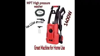MPT High pressure Washer Machine Unboxing and Testing