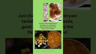Good Editing is Like Well Cooked Tasty Biryani - Shorts 