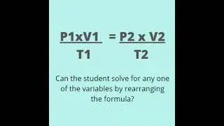 Math Skills for Chemistry Summer Class Starting SOON!