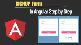 Create Ecommerce Signup Form Using Angular 16 | Step-by-Step Tutorial