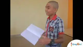 School bag which walks with you