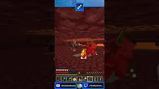 Go away Piglins! 🐷 [Stream Clip] | #Shorts #TheAlienDoctor #TrulyBedrock
