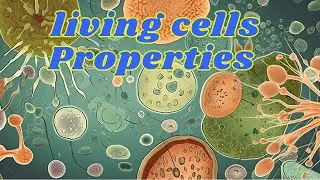 Features of living cells | cell properties and functions