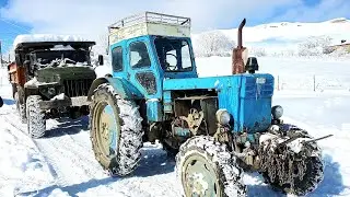 Как можна Заводить Трактор Т-40 Зимой без статера