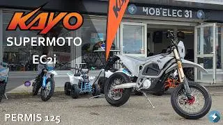 21 kW of PURE FUN! ⚡ KAYO EC2i: The future of Electric Supermoto (125cc equivalent)